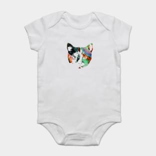 Artistic Cat Baby Bodysuit